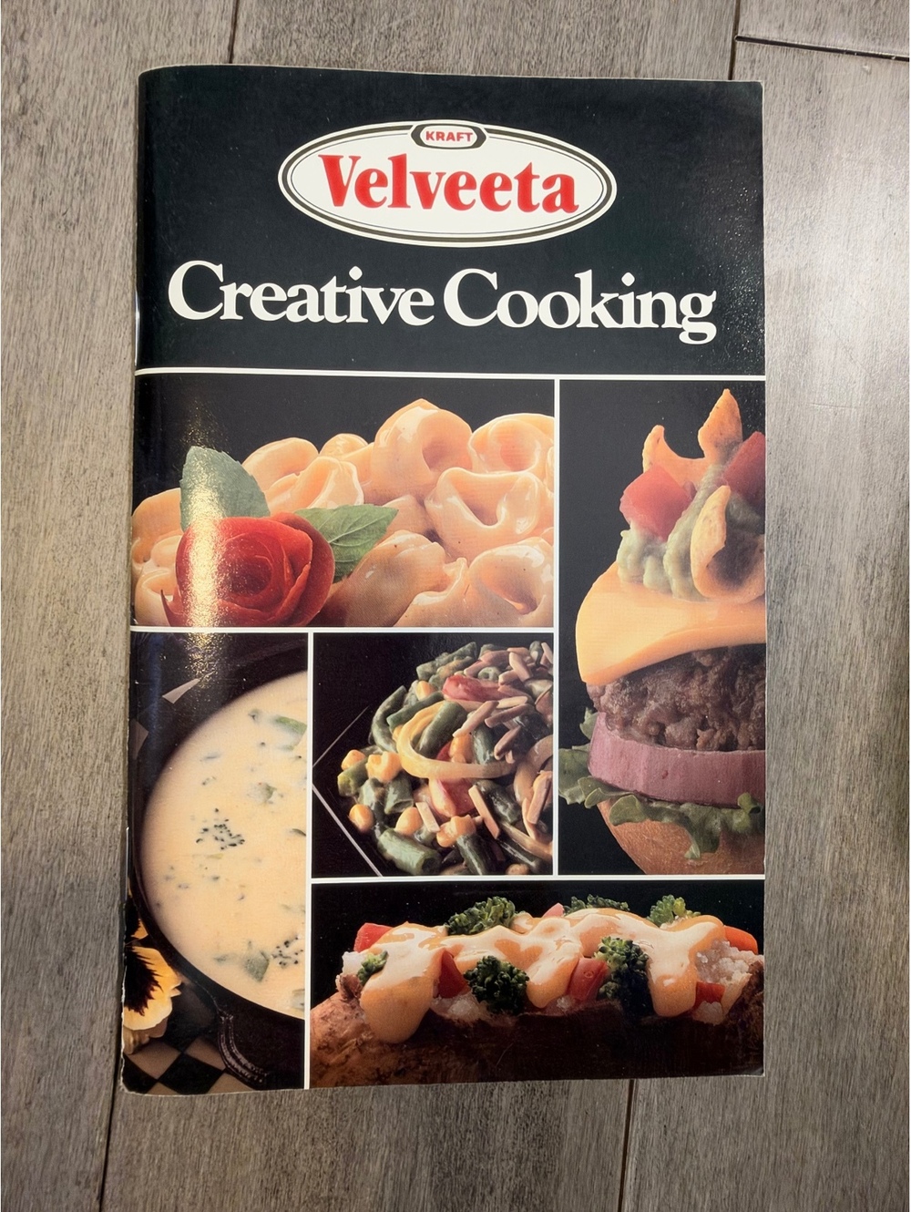 Velveeta Creative Cooking Cookbook by Kraft - Vintage Recipe Book